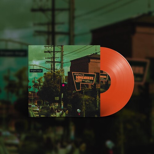 Origami Angel - Somewhere City LP (Orange Colored Vinyl)