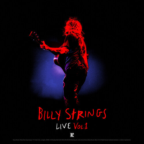 Billy Strings - Billy Strings Live Vol 1 2LP (180g, Blue Vinyl)