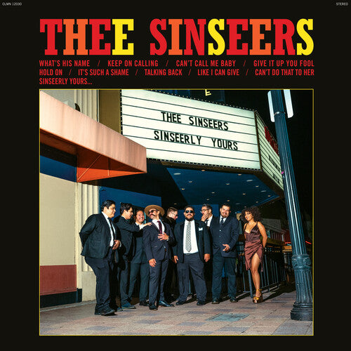 Thee Sinseers - Sinseerly Yours LP (Colored Vinyl)