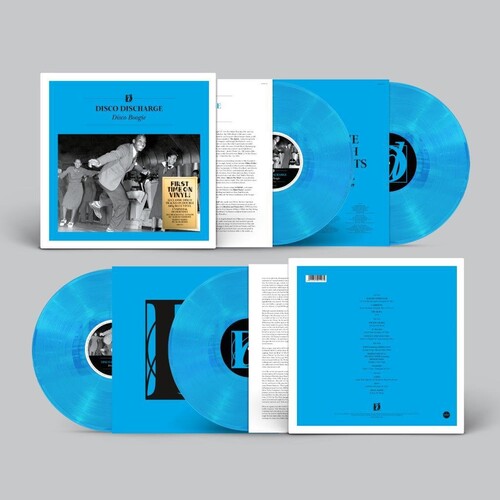 Disco Discharge Disco Boogie / Various - 140gm Blue Vinyl 2LP (United Kingdom - Import, 140 Gram Vinyl, Colored Vinyl, Blue)