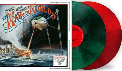 Jeff Wayne - War of the Worlds - Martian Green & Red Weed Colored Vinyl 2LP (Italy - Import, Colored Vinyl, Green, Red)