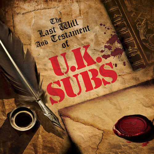 UK Subs: The Last Will and Testament of Uk Subs 2LP (Limited Edition, Gold)