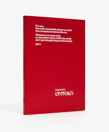 ENHYPEN - Romance : Untold [Engene Ver.] CD (Photo Book, Photo / Photo Card, Sticker, Poster, Postcard)