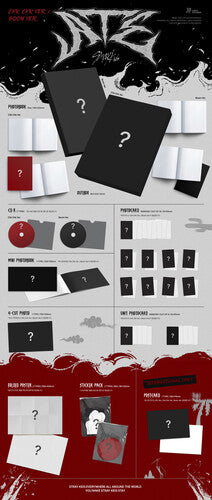 Stray Kids - Ate [Boom Ver.] CD (Photo Book, Photo / Photo Card, Postcard, Sticker)
