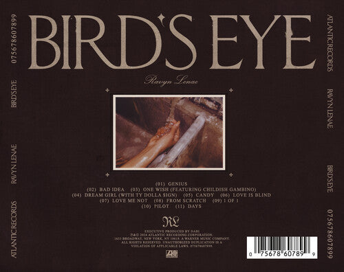 Ravyn Lenae - Bird's Eye CD (Explicit Lyrics, Manufactured On Demand, Alliance Mod)
