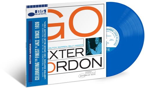 Dexter Gordon - Go! LP (Indie Exclusive, Limited Edition, Blue Colored Vinyl)