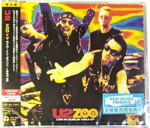U2 - Zoo TV Live in Dublin 1993 EP - SHM incl. Bonus Track CD (Japan - Import, Super-High Material Cd, Bonus Track)