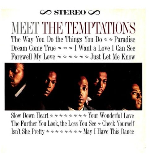 The Temptations -  Meet The Temptations LP (Original Mono Master)