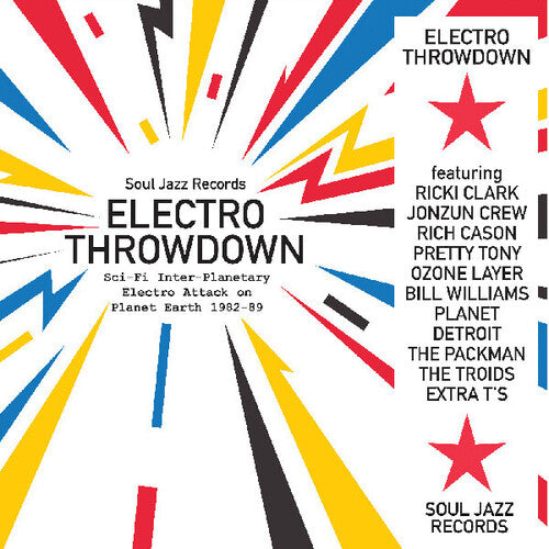 V/A - Soul Jazz Presents: Electro Throwdown - Sci-fi Inter-planetary Electra Attack on Planet Earth 1982-89 2LP
