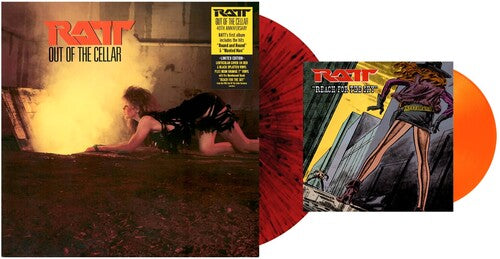 Ratt - Out Of The Cellar LP (40th Anniversary, Limited Edition, Red & Black Colored Vinyl, With Bonus Orange 7")