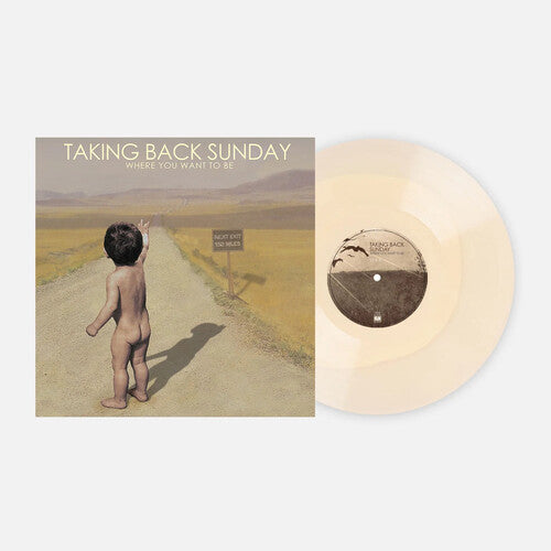 Taking Back Sunday - Where You Want To Be - 180-Gram White & Tan Colored Vinyl LP (Canada - Import, 180 Gram Vinyl, Colored Vinyl, White, Tan)