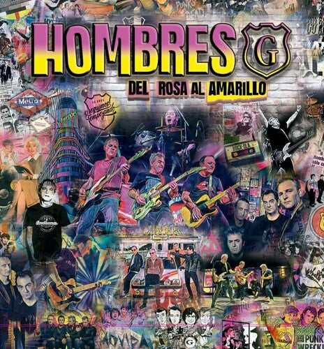 Hombres G - Del Rosa Al Amarillo 2LP (Spain)