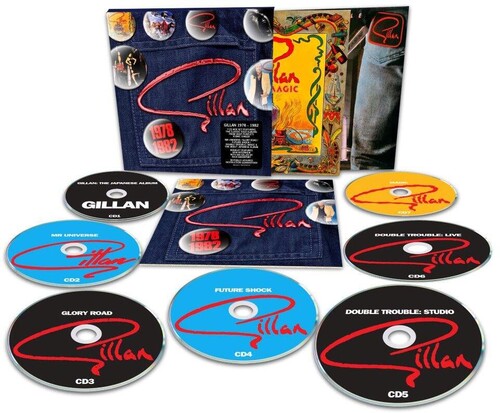 Gillan - 1978-1982 - Deluxe Boxset 7CD (United Kingdom - Import, Deluxe Edition, Boxed Set)