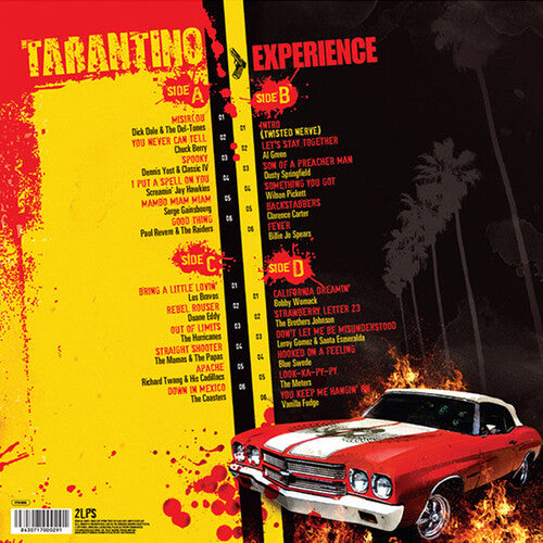 Various Artists - The Tarantino Experience / Various - Solid Yellow / Red Vinyl 2LP (Germany - Import, Gatefold Lp Jacket, Colored Vinyl, Yellow, Red)