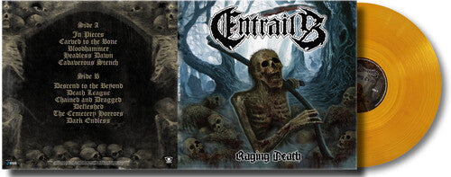 Entrails - Raging Death LP (Germany - Import, Gatefold Lp Jacket)  (Preorder: Ships May 16, 2025)