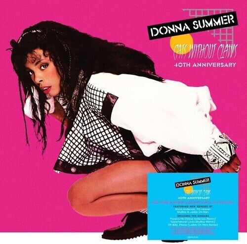 Donna Summer - Cats Without Claws: 40th Anniversary - 140-Gram Pink & White Colored Vinyl 2LP (United Kingdom - Import, 140 Gram Vinyl, Colored Vinyl, Pink, White)