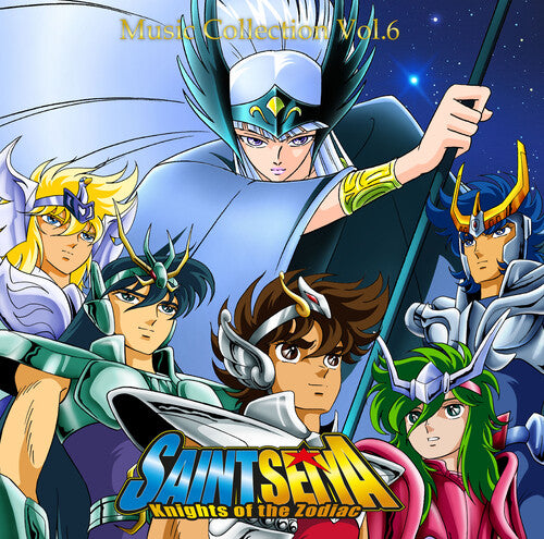 Seiji Yokoyama - Saint Seiya Vol.6 (Original Soundtrack) LP (Colored Vinyl, Turquoise)  (Preorder: Ships May 23, 2025)