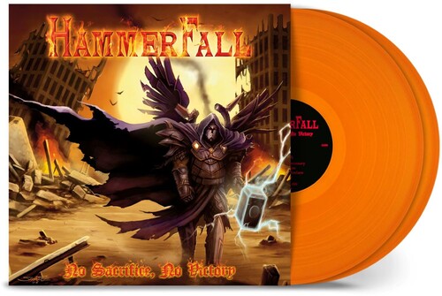 Hammerfall - No Sacrifice, No Victory - Orange 2LP (Colored Vinyl, Orange, Gatefold Lp Jacket)