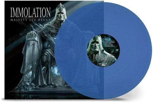 Immolation - Majesty and Decay - Trans Blue LP (Colored Vinyl, Blue, Gatefold Lp Jacket)