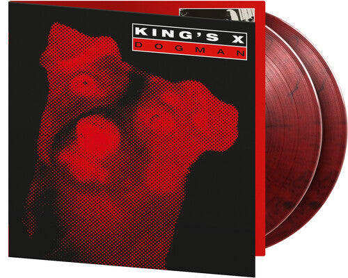 King's X - Dogman - Limited Gatefold 180-Gram Black & Red Marble Colored Vinyl 2LP (Holland - Import, Limited Edition, Gatefold Lp Jacket, 180 Gram Vinyl, Colored Vinyl, Black, Red)