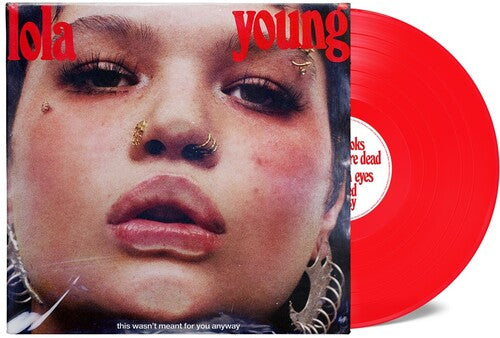 Lola Young - This Wasn't Meant For You Anyway    [ Hand Numbered ] [Transparent Red LP] (Explicit Lyrics, Limited Edition, Clear Vinyl, Red)