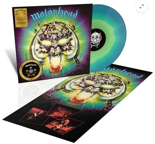 Motorhead - Overkill LP (Turquoise & Blue Colored Vinyl, Limited Edition, 50th Anniversary Edition)