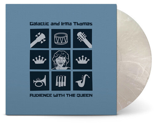 Galactic with Irma Thomas - Audience With The Queen LP (Clear Vinyl, White, Smoke)
