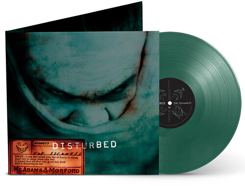 Disturbed - The Sickness (25th Anniversary Edition)  (limited green vinyl) LP (Explicit Lyrics, Anniversary Edition)