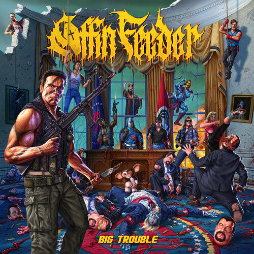 Coffin Feeder - Big Trouble LP (Explicit Lyrics, Colored Vinyl, Splatter, Limited Edition)