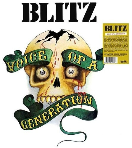 Blitz - Voice Of A Generation LP (Colored Vinyl, Splatter)  (Preorder: Ships June 06, 2025)