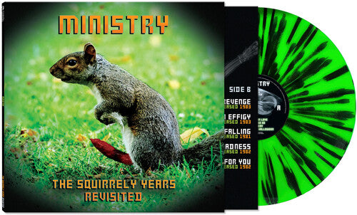 Ministry - The Squirrely Years Revisited LP (Limited Edition, Colored Vinyl, Green, Black, Splatter)