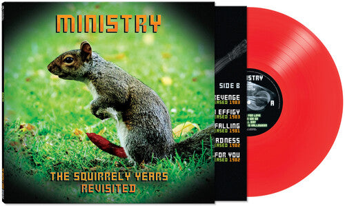 Ministry - The Squirrely Years Revisited LP (Limited Edition, Colored Vinyl, Red)