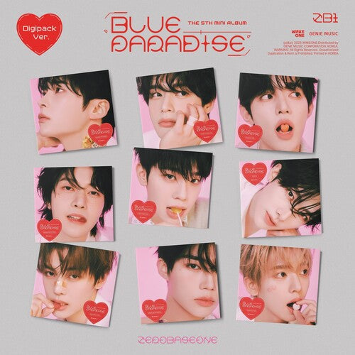 Zerobaseone - Blue Paradise CD (Digipack Packaging, Booklet, Sticker, Photo / Photo Card, Poster)