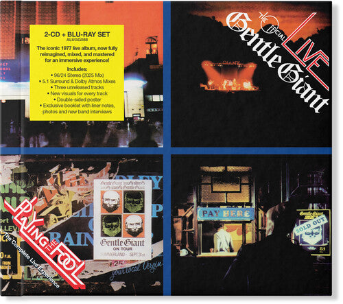 Gentle Giant - Playing the Fool - The Complete Live Experience - 2 CD + Blu-Ray (With Blu-Ray)
