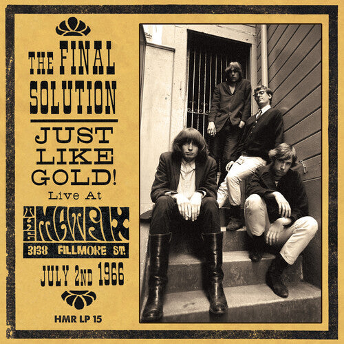 The Final Solution - Just Like Gold: Live At The Matrix 1966 CD