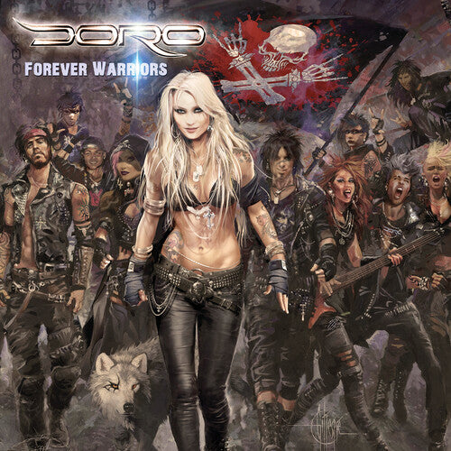 Doro & Warlock - Forever Warriors - Trans Orange 2LP (Colored Vinyl, Orange, Gatefold Lp Jacket)