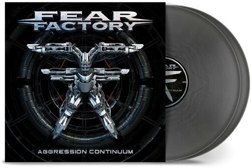 Fear Factory - Aggression Continuum - Silver 2LP (Colored Vinyl, Silver, Gatefold Lp Jacket)