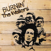 the album cover for Bob & the Wailers Marley - Burnin