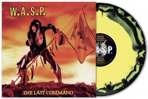 W.A.S.P. - Last Command - 180gm Yellow & Black Vinyl LP (United Kingdom - Import, 180 Gram Vinyl, Colored Vinyl, Yellow, Black)