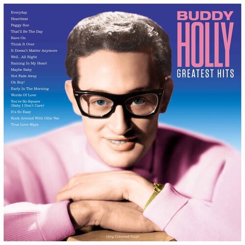 Buddy Holly - Greatest Hits - 180gm Pink Vinyl LP (United Kingdom - Import, 180 Gram Vinyl, Colored Vinyl, Pink)