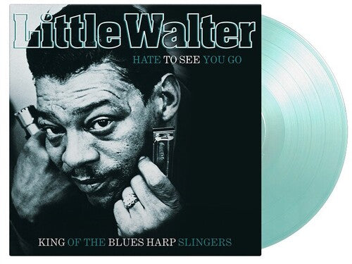 Little Walter - Hate To See You Go - Crystal Clear & Turquoise Vinyl LP (Holland - Import, Limited Edition, 180 Gram Vinyl, Clear Vinyl, Turquoise)