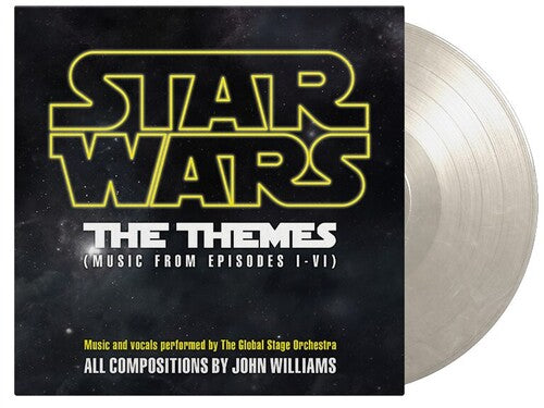 Global Stage Orchestra - Star Wars: The Themes - Crystal Clear & Solid White Vinyl LP (Holland - Import, Limited Edition, 180 Gram Vinyl, Clear Vinyl, White)  (Preorder: Ships May 16, 2025)