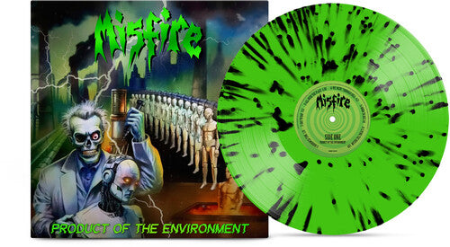 Misfire - Product of the Environment - Black/Green LP (Colored Vinyl, Splatter, Black, Green, 180 Gram Vinyl, Limited Edition)