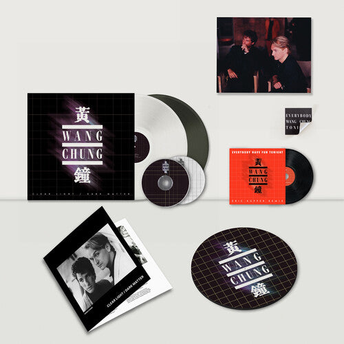 Wang Chung - Clear Light / Dark Matter - Clear White & Black Ice 5LP (Colored Vinyl, White, Black, Bonus Cd, Boxed Set, Deluxe Edition, 180 Gram Vinyl, With Bonus 7")