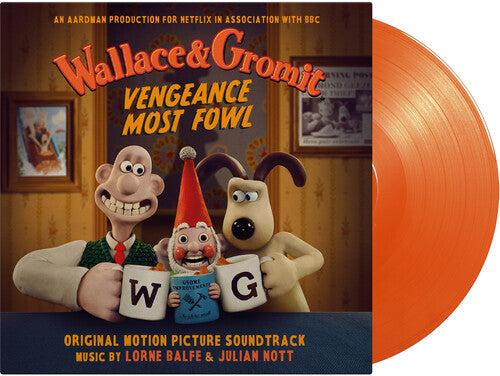 Wallace & Gromit: Vengeance Most Fowl (Original Soundtrack) LP (Colored Vinyl, Orange, 180 Gram Vinyl)