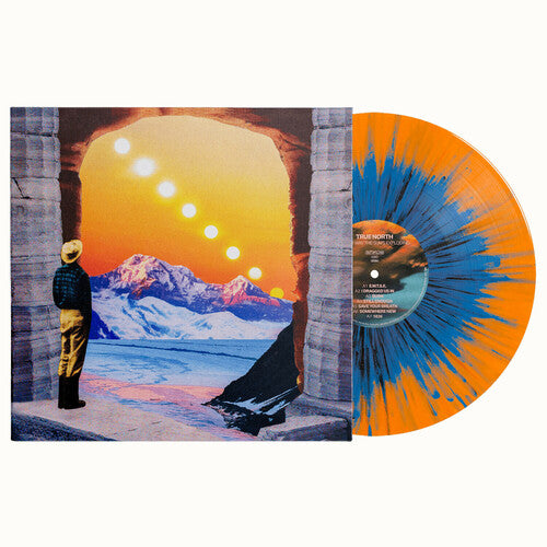 True North - Either Way, the Sun's Exploding - Orange/Blue LP (Colored Vinyl, Splatter, Limited Edition)  (Preorder: Ships June 13, 2025)