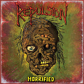 Repulsion - Horrified LP (Clear Vinyl, Green)