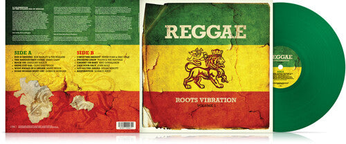 Various Artists - Reggae Roots Vibration Vol 1 - Green Transparent Vinyl LP (France - Import, Clear Vinyl, Green)