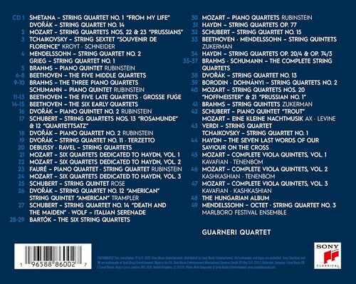 Guarneri Quartet - Guarneri Quartet: The Complete Recordings 1965-2005 49CD (Boxed Set)