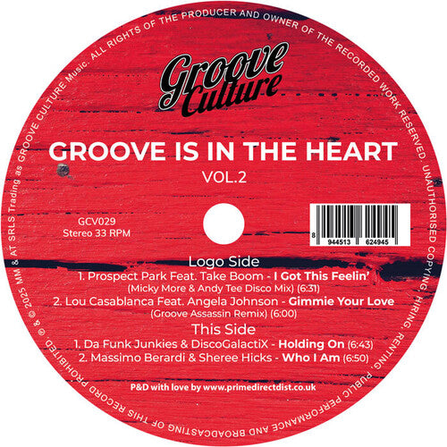 Various Artists - Groove Is In The Heart Vol. 2 (Various Artists) LP